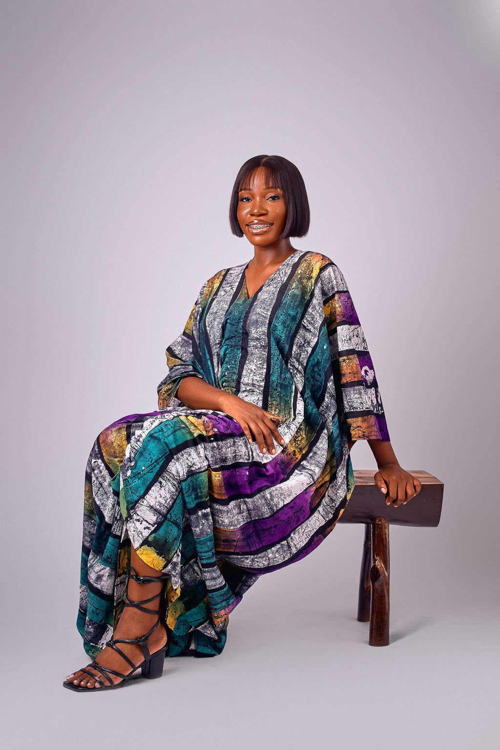 Bubu Adire dress
