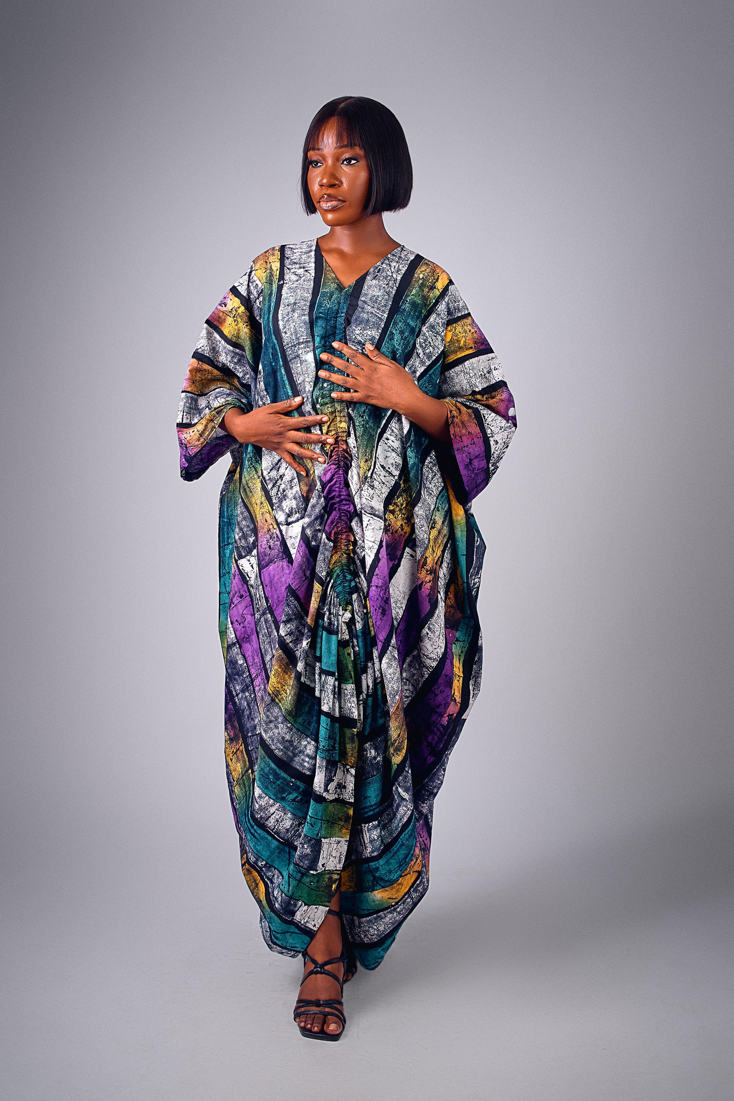 Bubu Adire dress