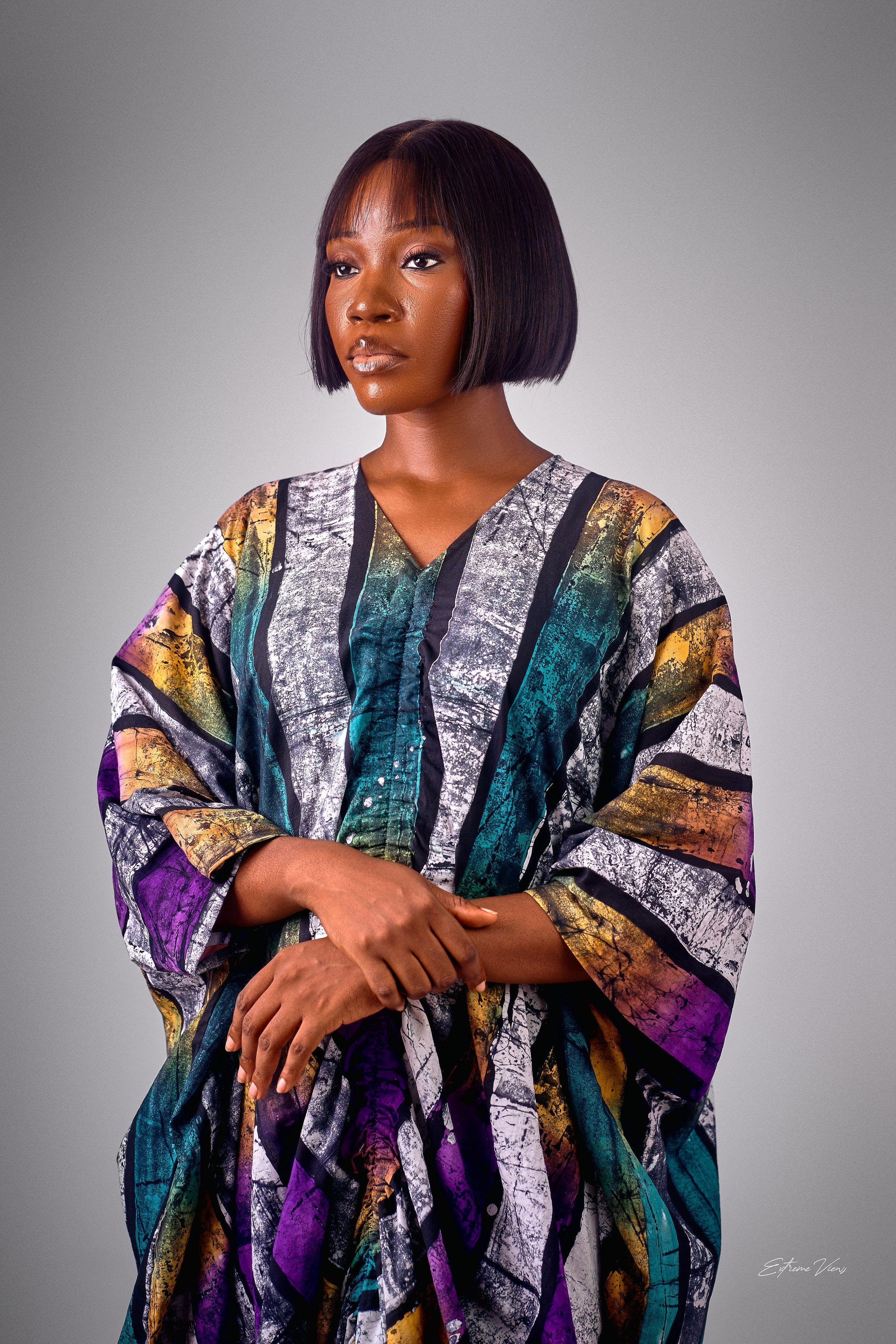 Bubu Adire dress